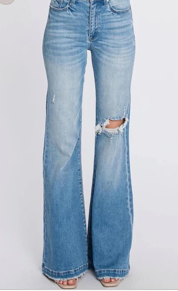 Petra 153 High Rise Flare Jeans