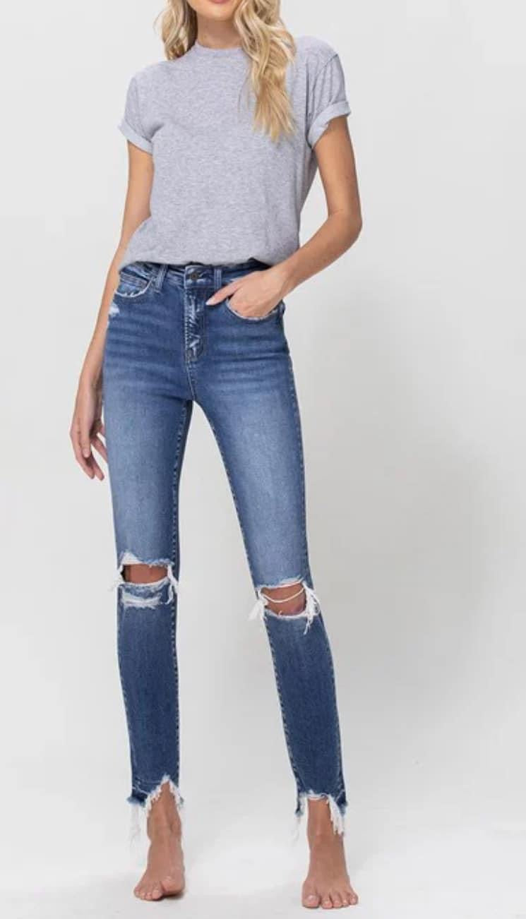Flying Monkey High rise skinny jeans
