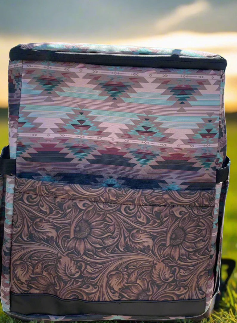 Tailgating in Arlington Backpack Cooler