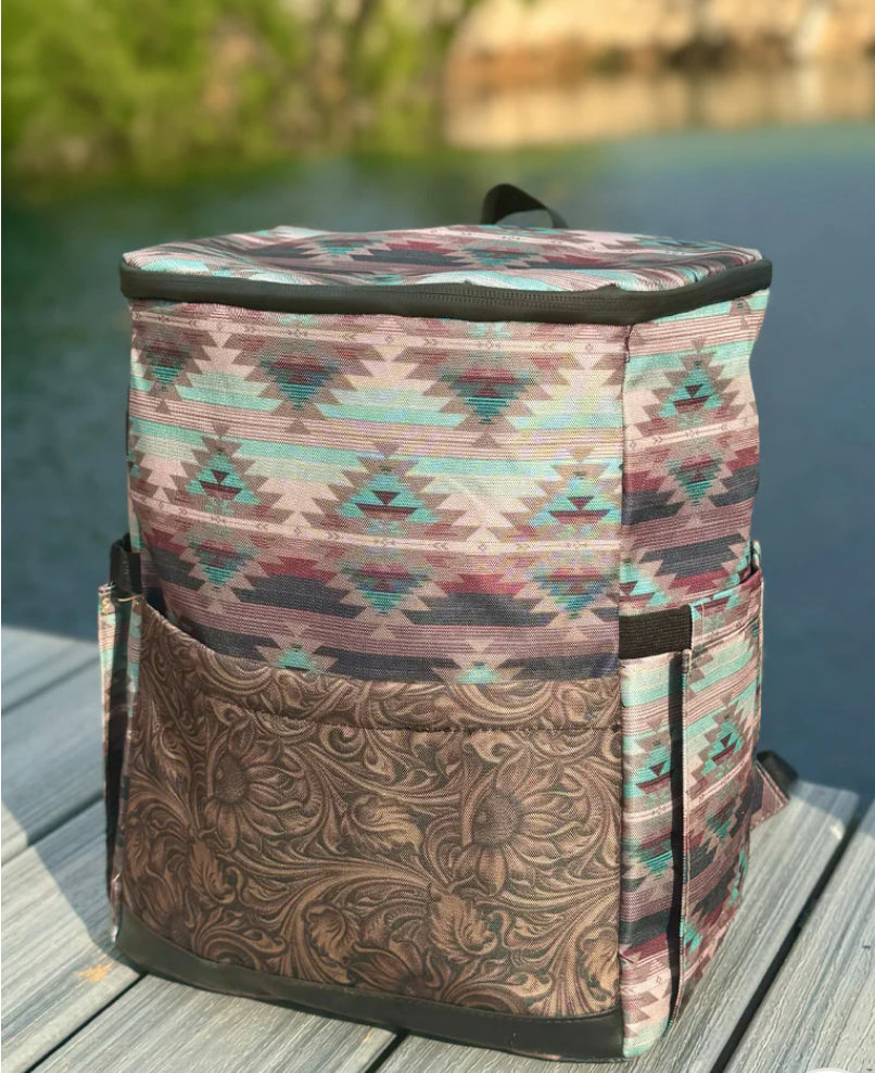 Tailgating in Arlington Backpack Cooler