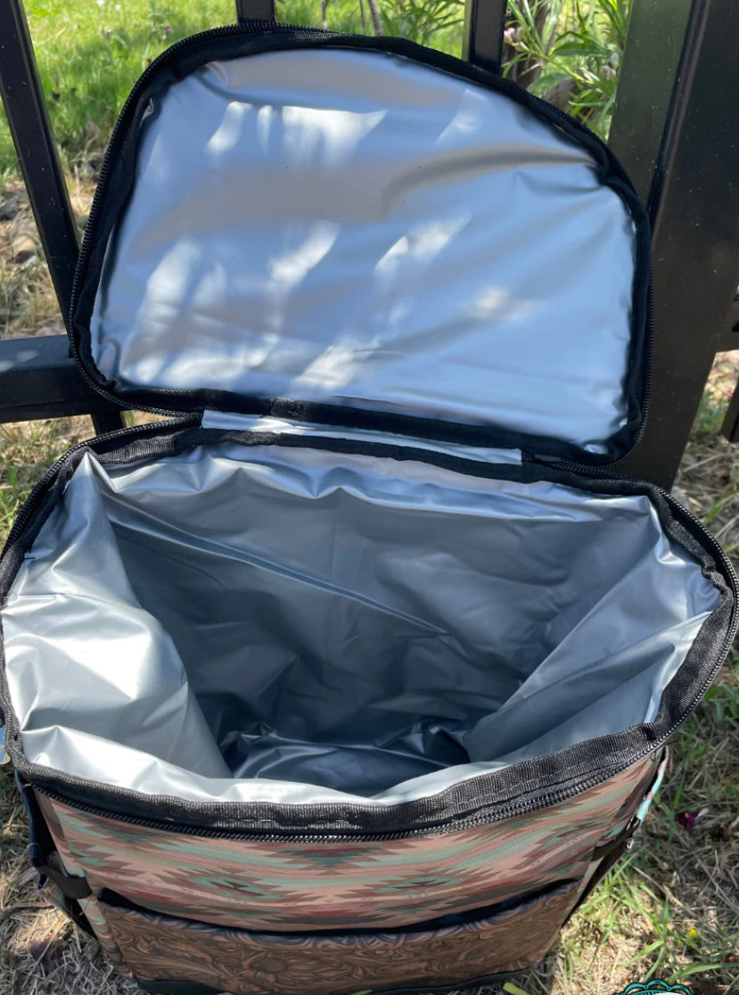 Tailgating in Arlington Backpack Cooler