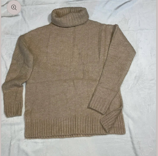 Loose ribbed sweater